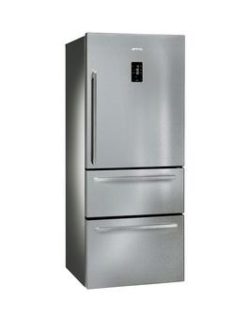 Smeg Ft41Bxe 75Cm 1 Door, 2 Drawer, No Frost Fridge Freezer